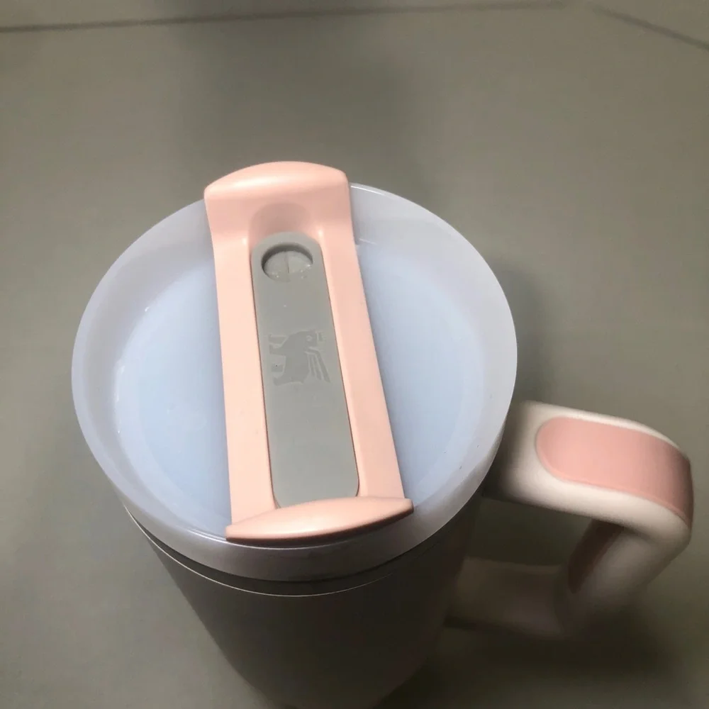 Stanley 30 oz Stainless Steel H2.0 Flowstate Quencher Tumbler Rose Quartz - Picture 5 of 12